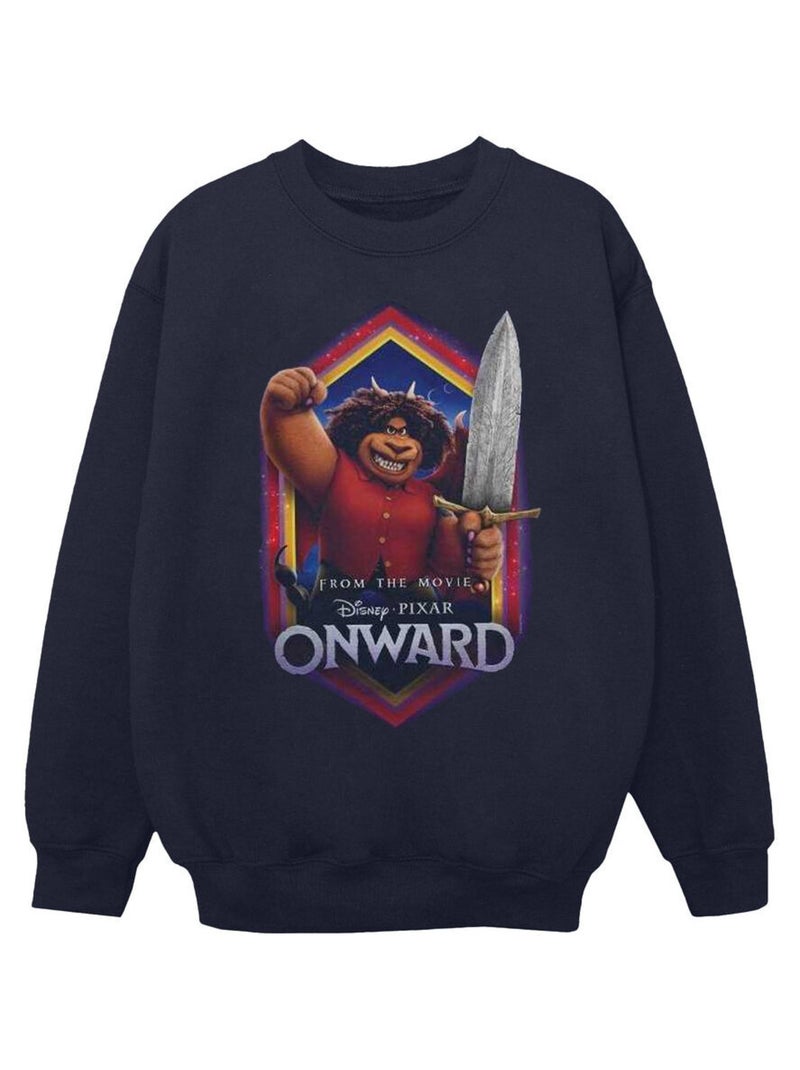 Disney - Sweat ONWARD Bleu marine - Kiabi