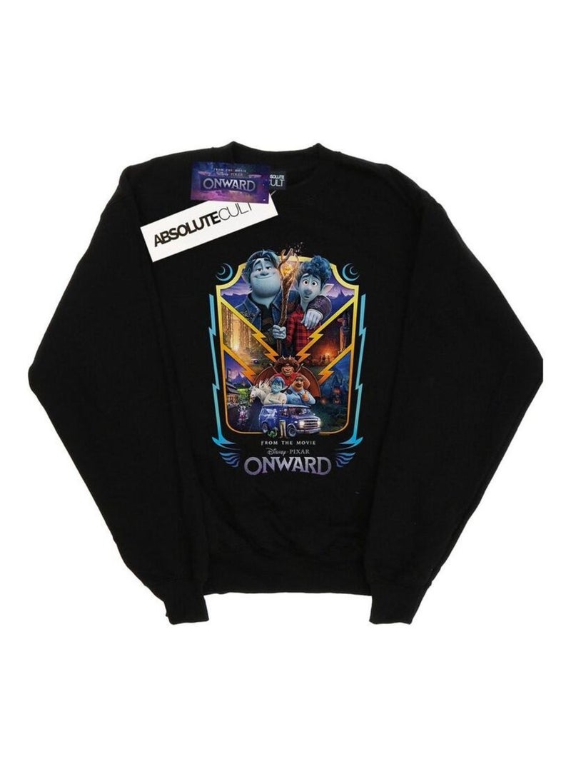 Disney - Sweat ONWARD Noir - Kiabi