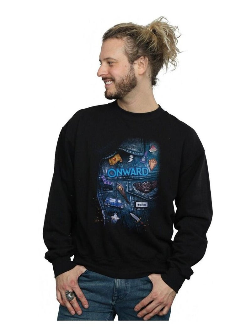 Disney - Sweat ONWARD Noir - Kiabi