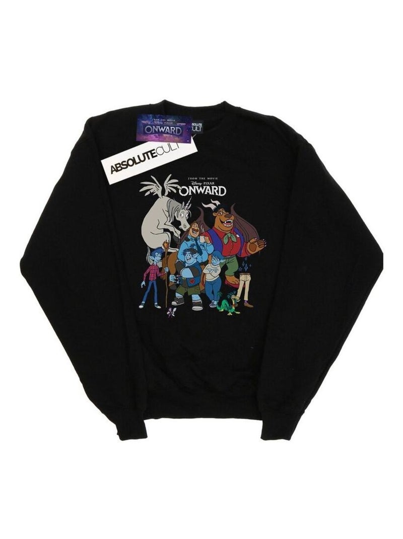 Disney - Sweat ONWARD Noir - Kiabi