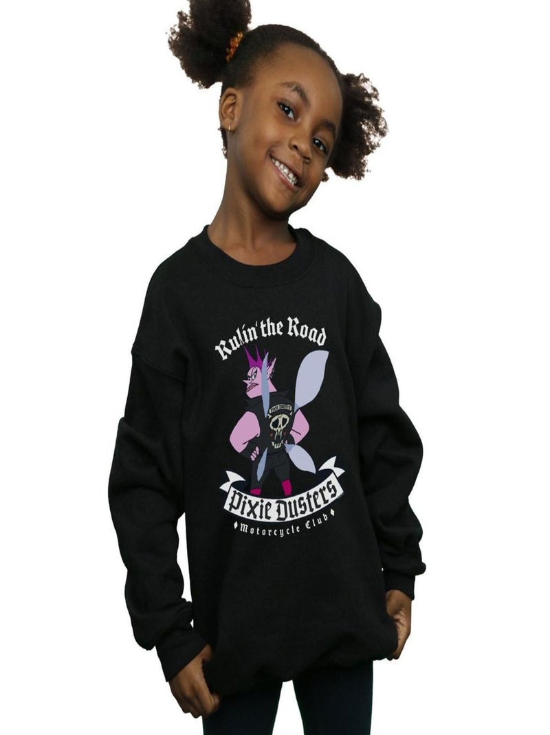 Disney - Sweat ONWARD PIXIE DUSTERS RULIN' Noir - Kiabi