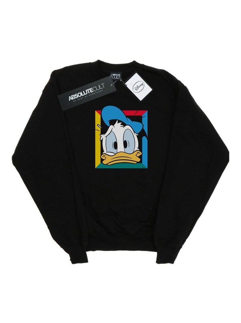 Disney - Sweat PANICKED Noir - Kiabi