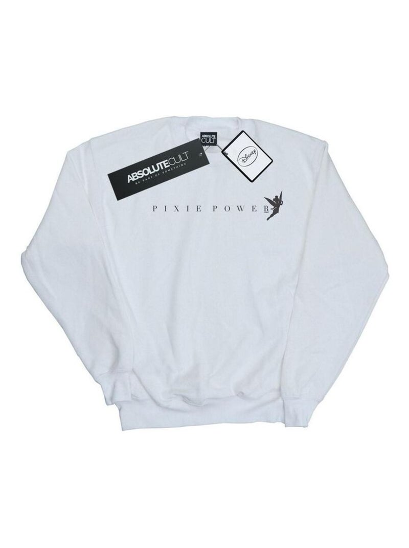 Disney - Sweat PIXIE POWER Blanc - Kiabi