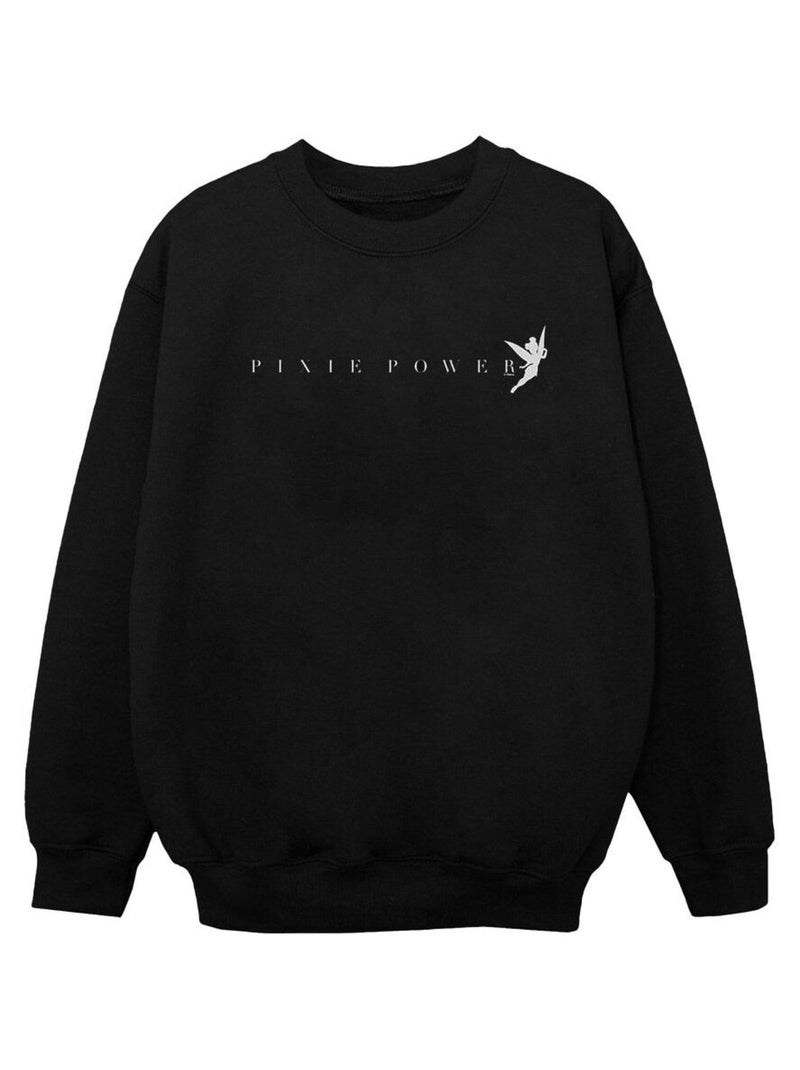 Disney - Sweat PIXIE POWER Noir - Kiabi