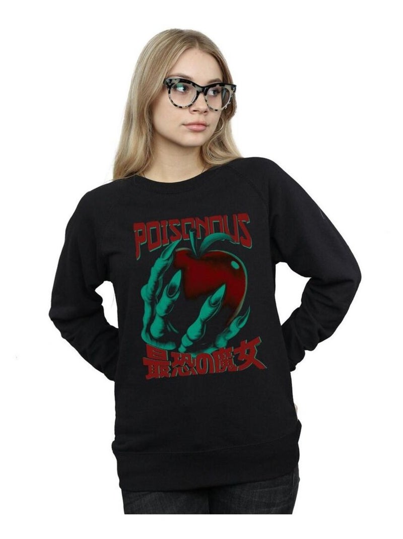 Disney - Sweat POISONOUS Noir - Kiabi