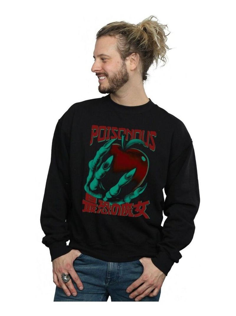 Disney - Sweat POISONOUS Noir - Kiabi