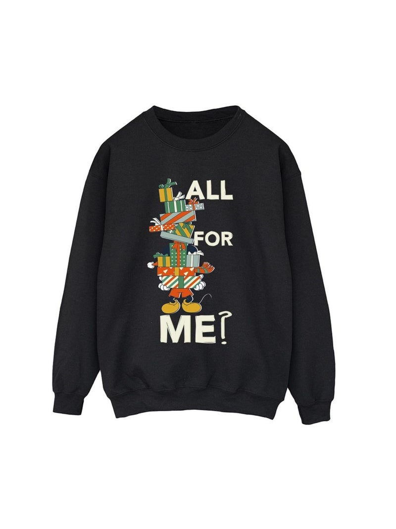 Disney - Sweat PRESENTS ALL FOR ME Noir - Kiabi