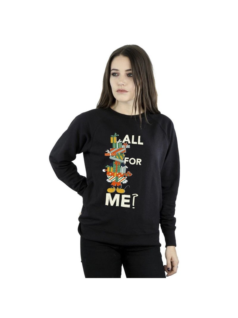 Disney - Sweat PRESENTS ALL FOR ME Noir - Kiabi