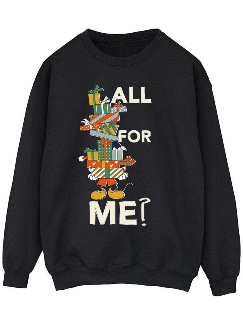 Disney - Sweat PRESENTS ALL FOR ME Noir - Kiabi