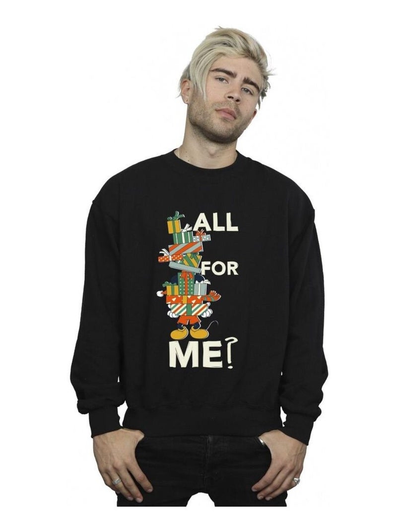 Disney - Sweat PRESENTS ALL FOR ME Noir - Kiabi