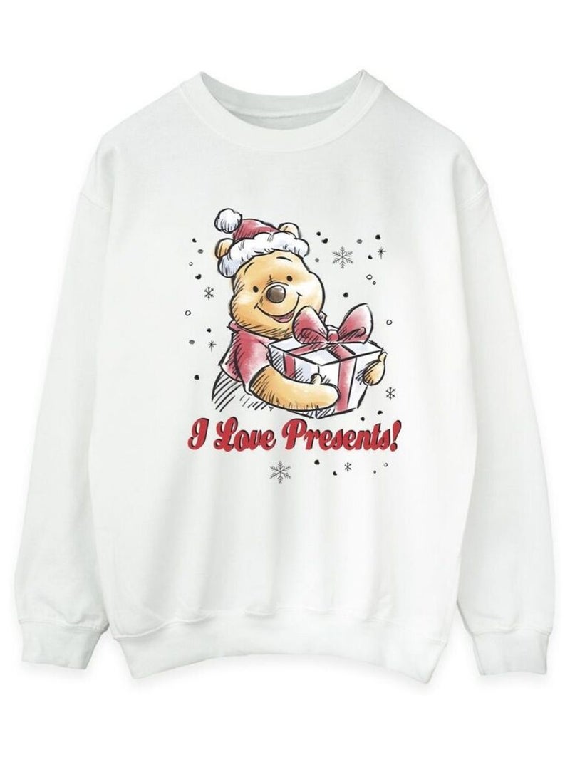 Disney - Sweat PRESENTS Blanc - Kiabi