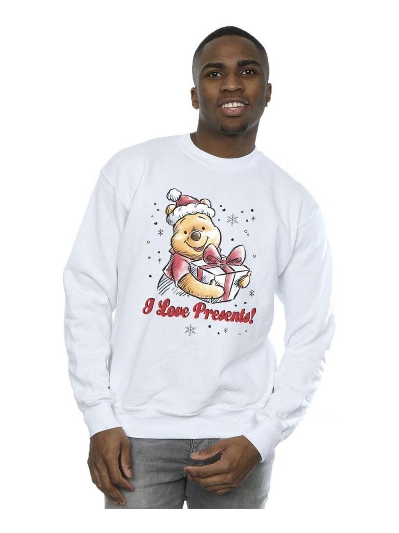 Disney - Sweat PRESENTS Blanc - Kiabi