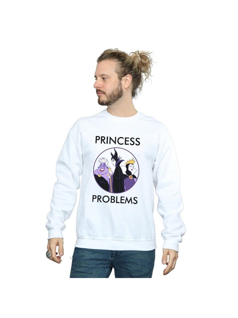 Disney - Sweat PRINCESS HEADACHES Blanc - Kiabi