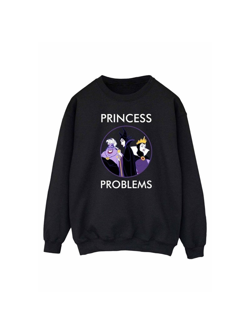 Disney - Sweat PRINCESS HEADACHES Noir - Kiabi