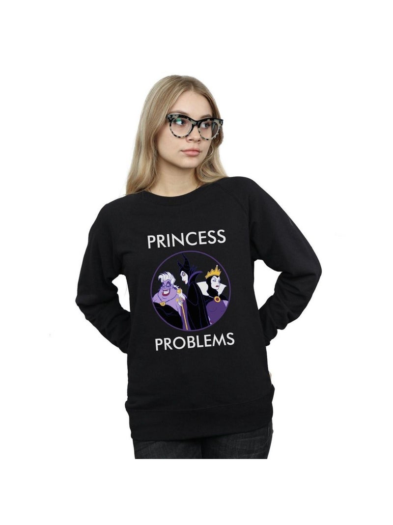 Disney - Sweat PRINCESS HEADACHES Noir - Kiabi