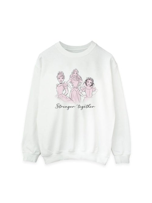 Disney - Sweat PRINCESSES STRONGER TOGETHER - Kiabi