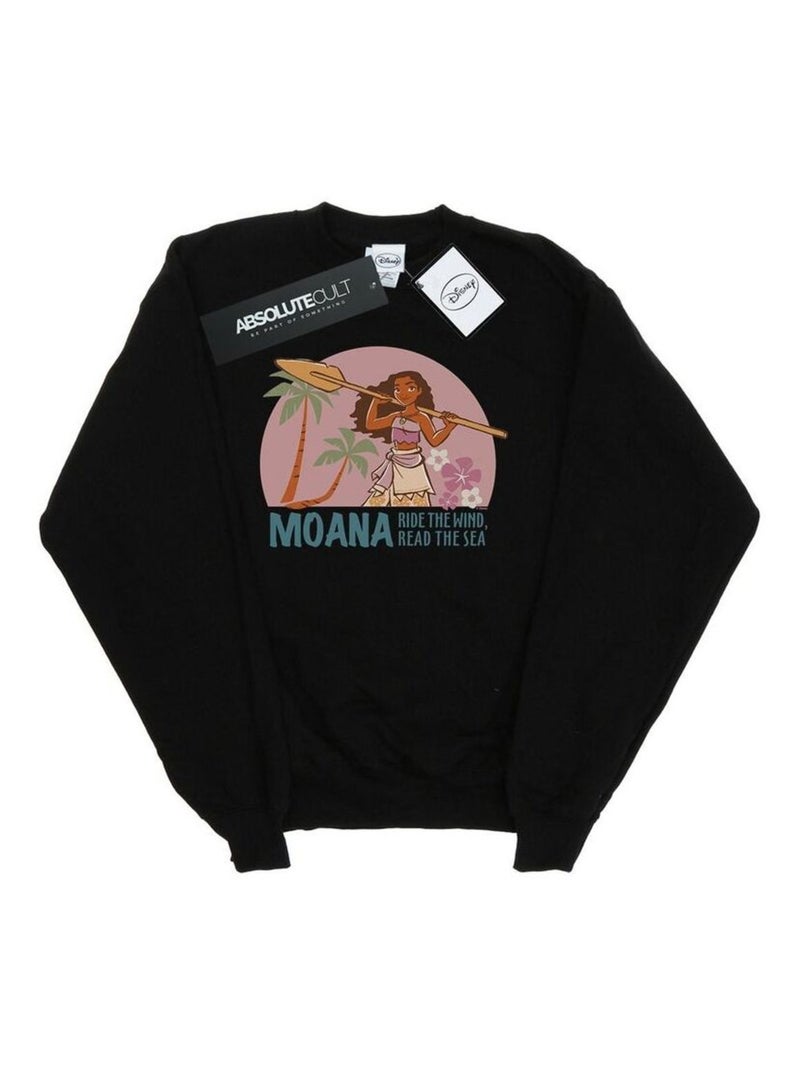 Disney - Sweat READ THE SEA Noir - Kiabi