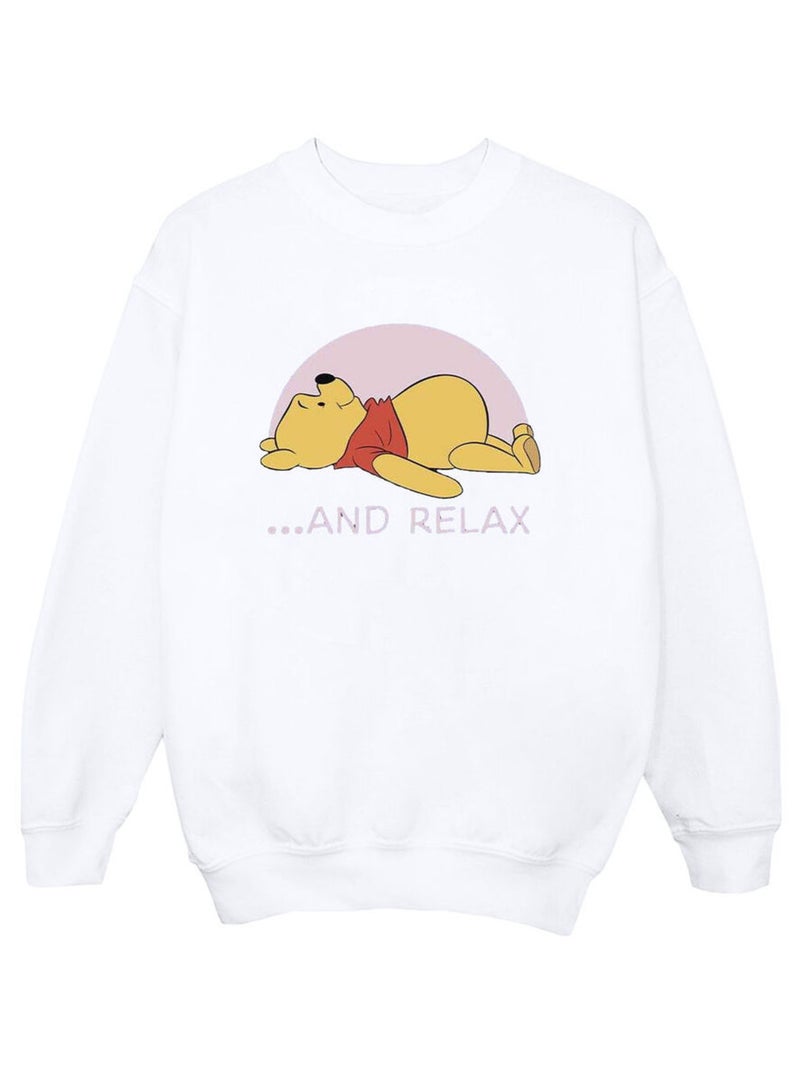 Disney - Sweat RELAX Blanc - Kiabi