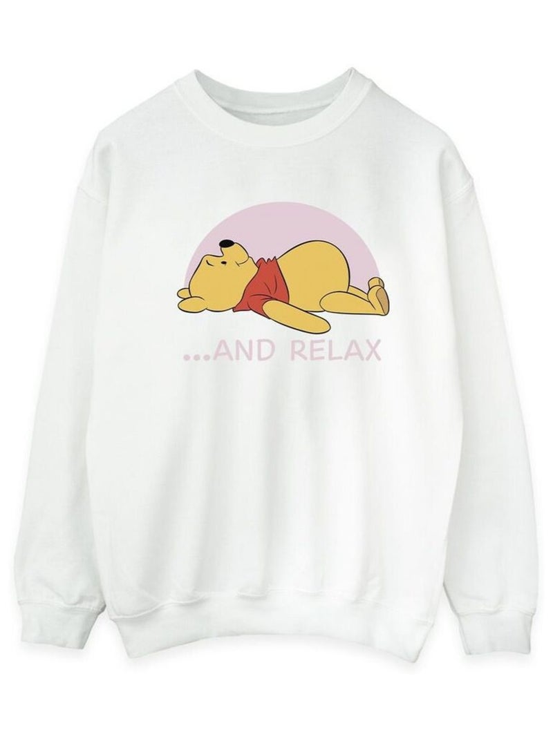 Disney - Sweat RELAX Blanc - Kiabi