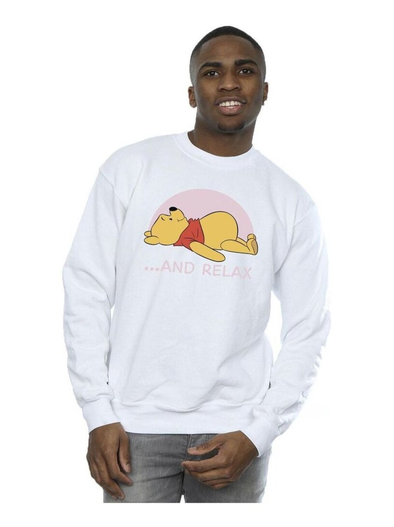 Disney - Sweat RELAX Blanc - Kiabi