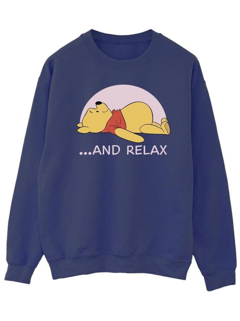 Disney - Sweat RELAX Bleu marine - Kiabi