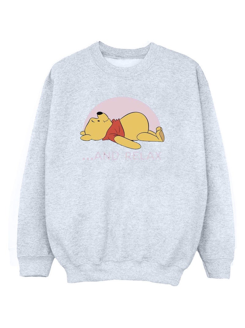Disney - Sweat RELAX Gris chiné - Kiabi
