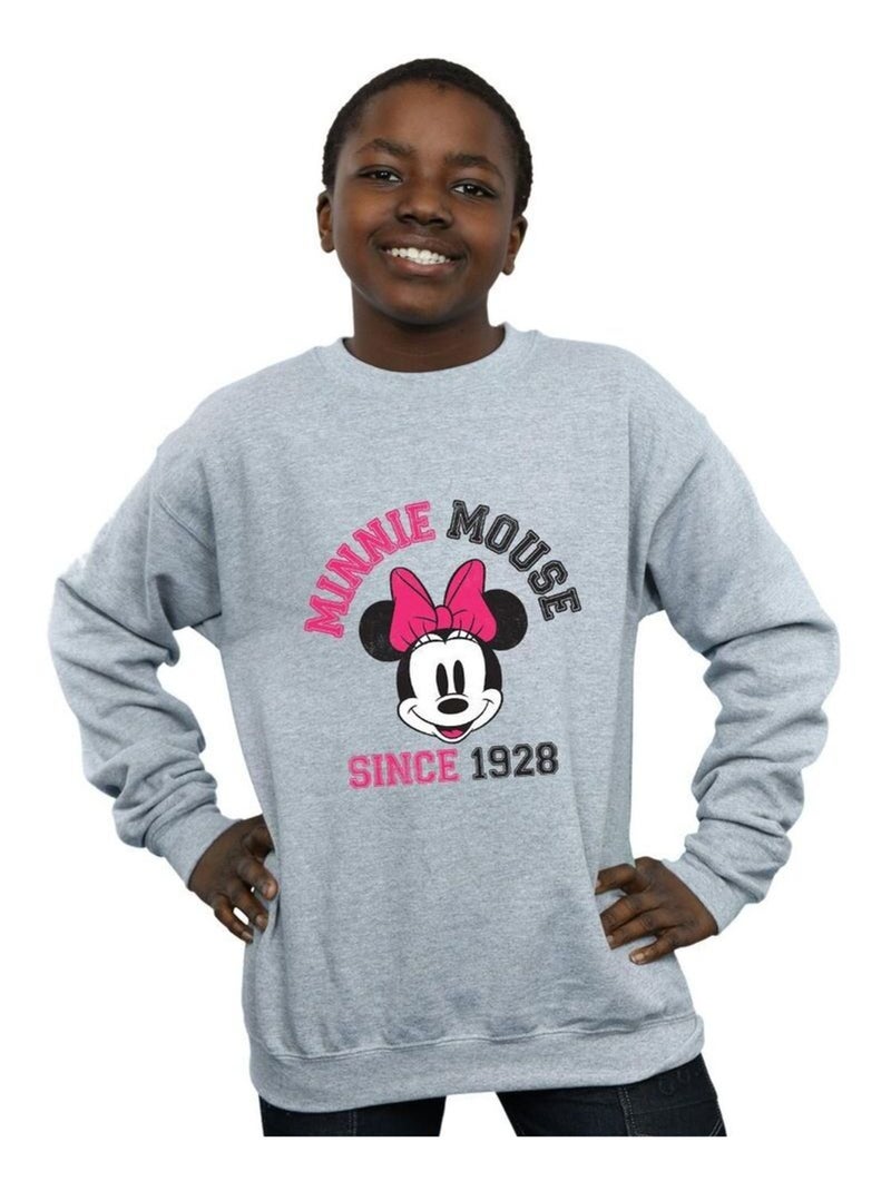 Disney - Sweat SINCE Gris chiné - Kiabi