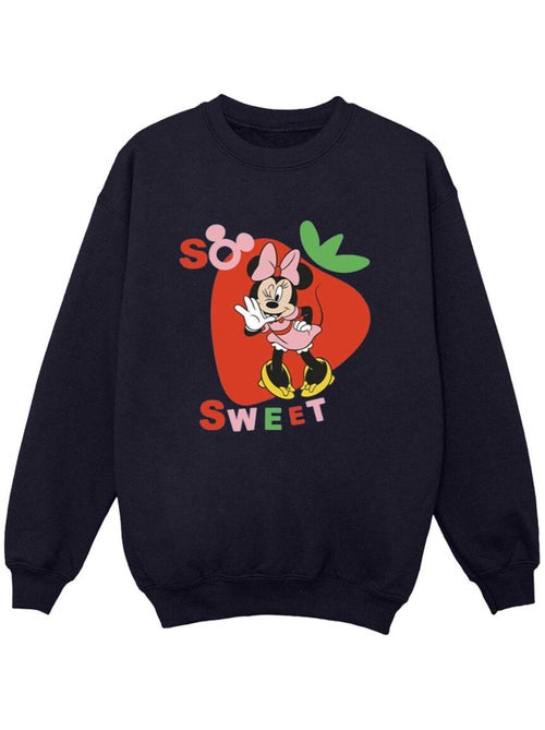 Disney - Sweat SO SWEET STRAWBERRY - Kiabi Disney - Sweat SO SWEET STRAWBERRY - Kiabi
