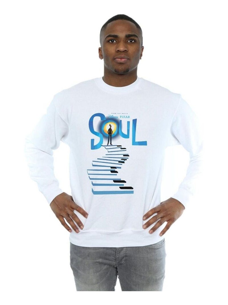 Disney - Sweat SOUL ART Blanc - Kiabi