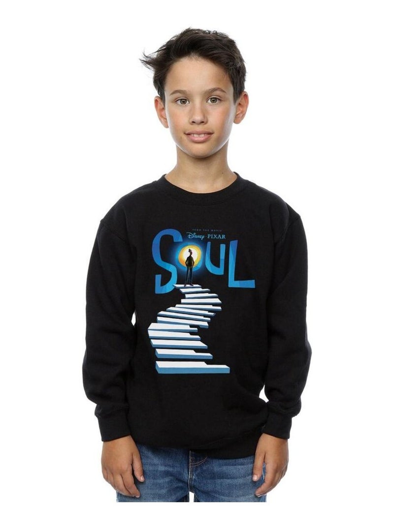Disney - Sweat SOUL ART Noir - Kiabi