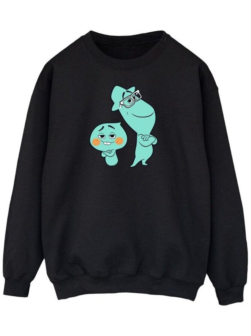 Disney - Sweat SOUL BUDDIES FOREVER Noir - Kiabi