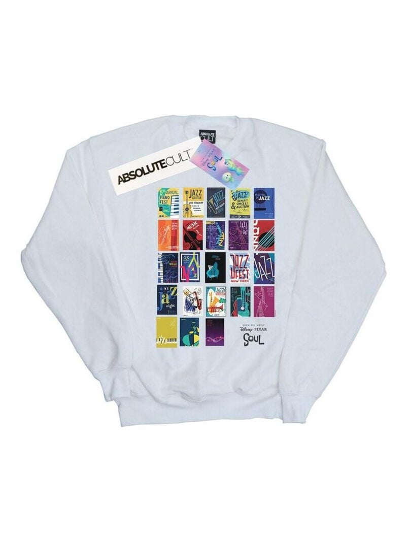 Disney - Sweat SOUL JAZZ WALL Blanc - Kiabi