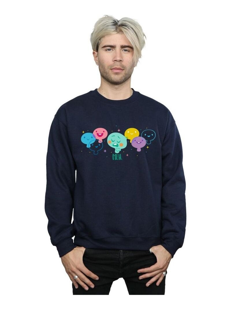 Disney - Sweat SOUL MEH Bleu marine - Kiabi