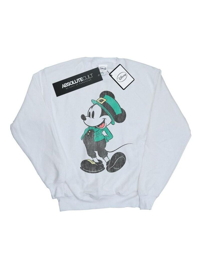 Disney - Sweat ST PATRICK Blanc - Kiabi