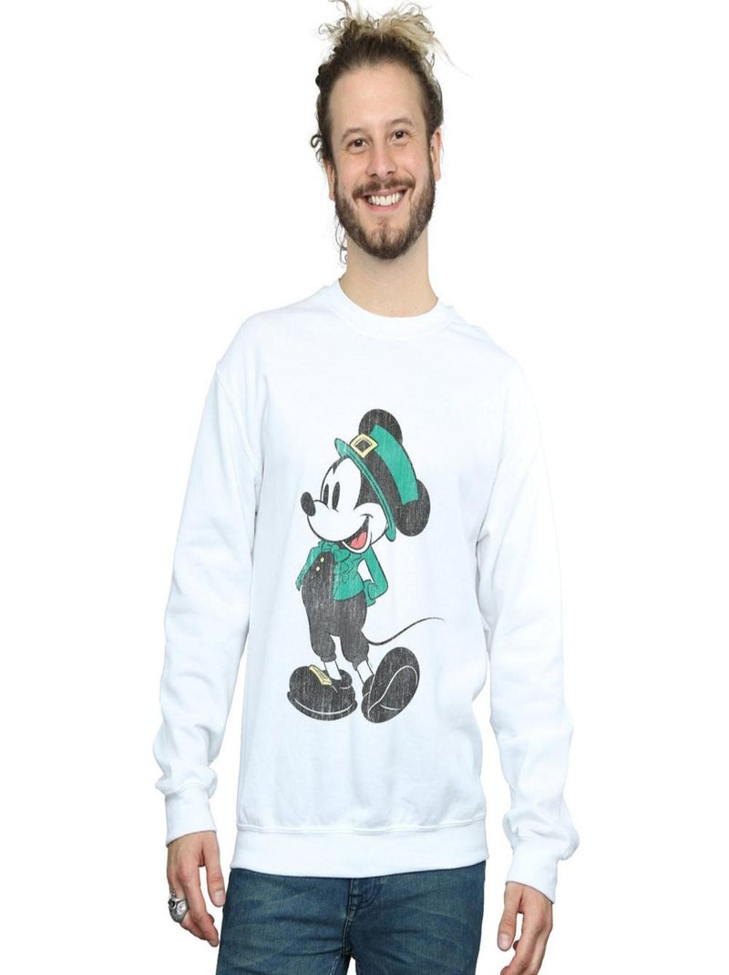 Disney - Sweat ST PATRICK Blanc - Kiabi