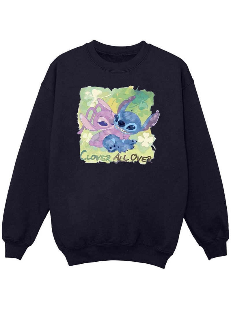 Disney - Sweat ST PATRICK'S DAY Bleu marine - Kiabi