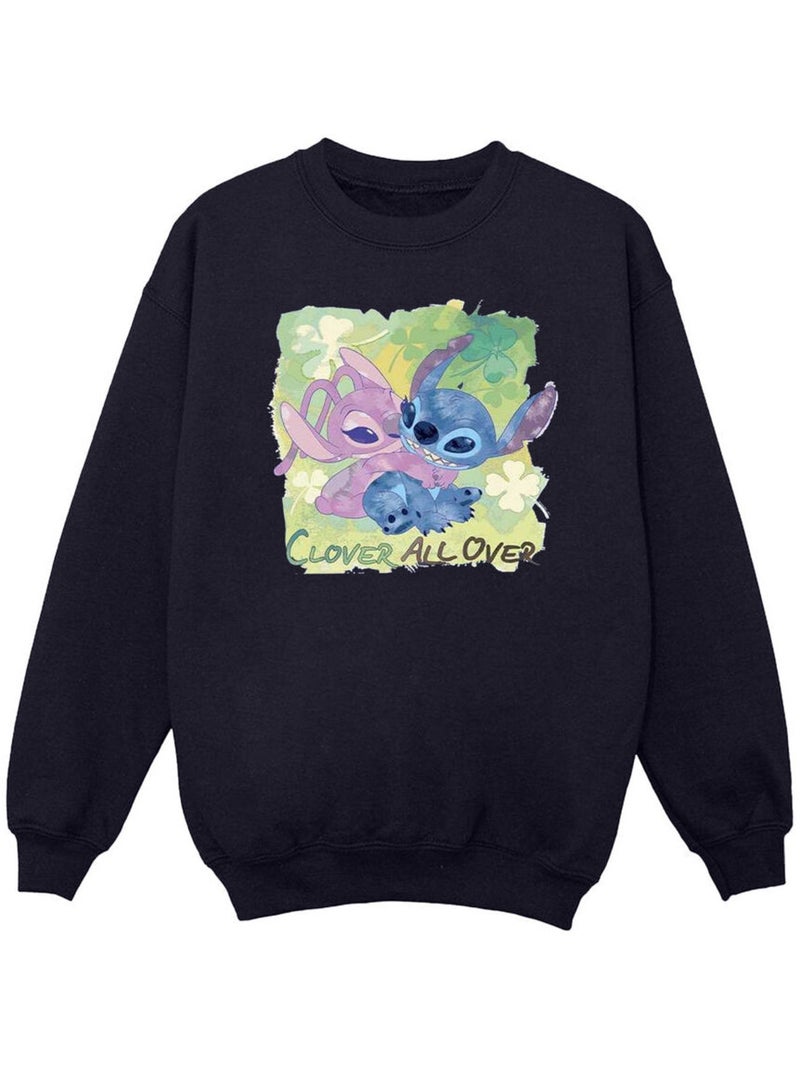 Disney - Sweat ST PATRICK'S DAY Bleu marine - Kiabi