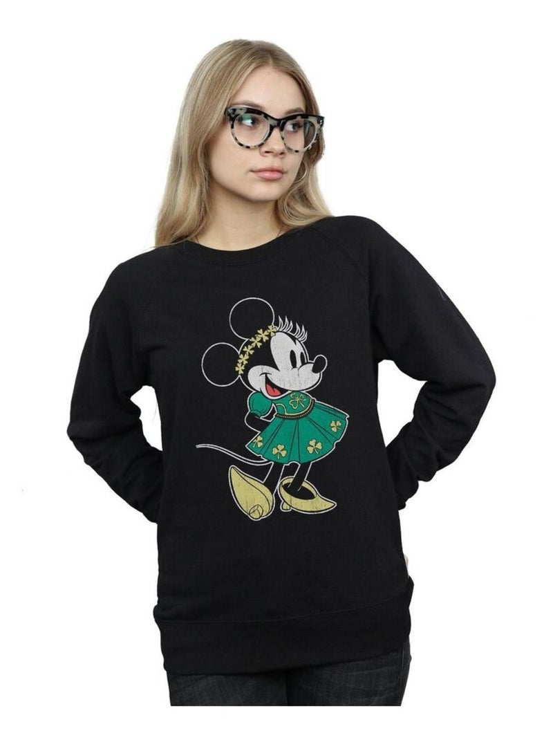 Disney - Sweat ST PATRICK'S DAY Noir - Kiabi