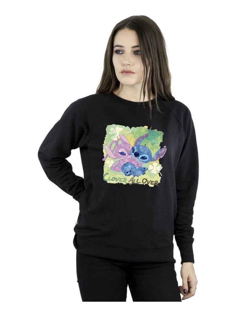 Disney - Sweat ST PATRICK'S DAY Noir - Kiabi