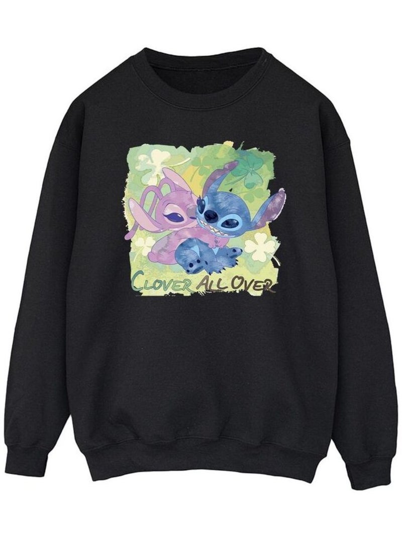 Disney - Sweat ST PATRICK'S DAY Noir - Kiabi