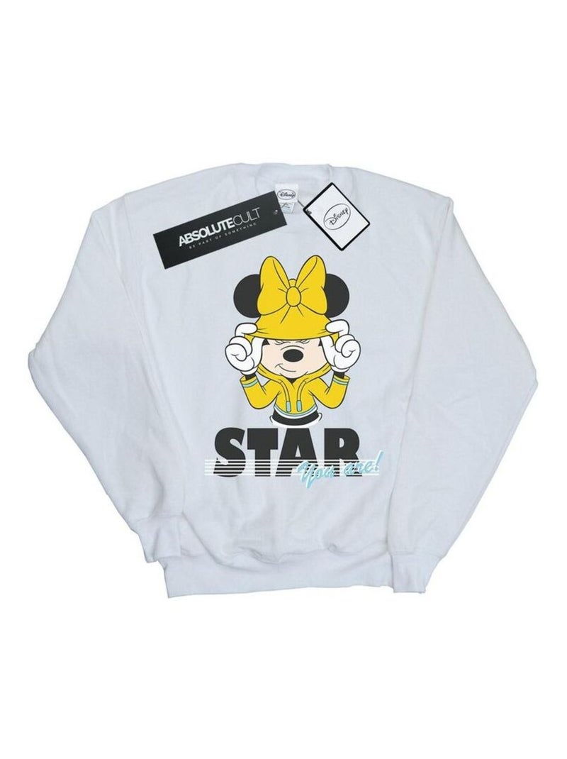 Disney - Sweat STAR YOU ARE Blanc - Kiabi