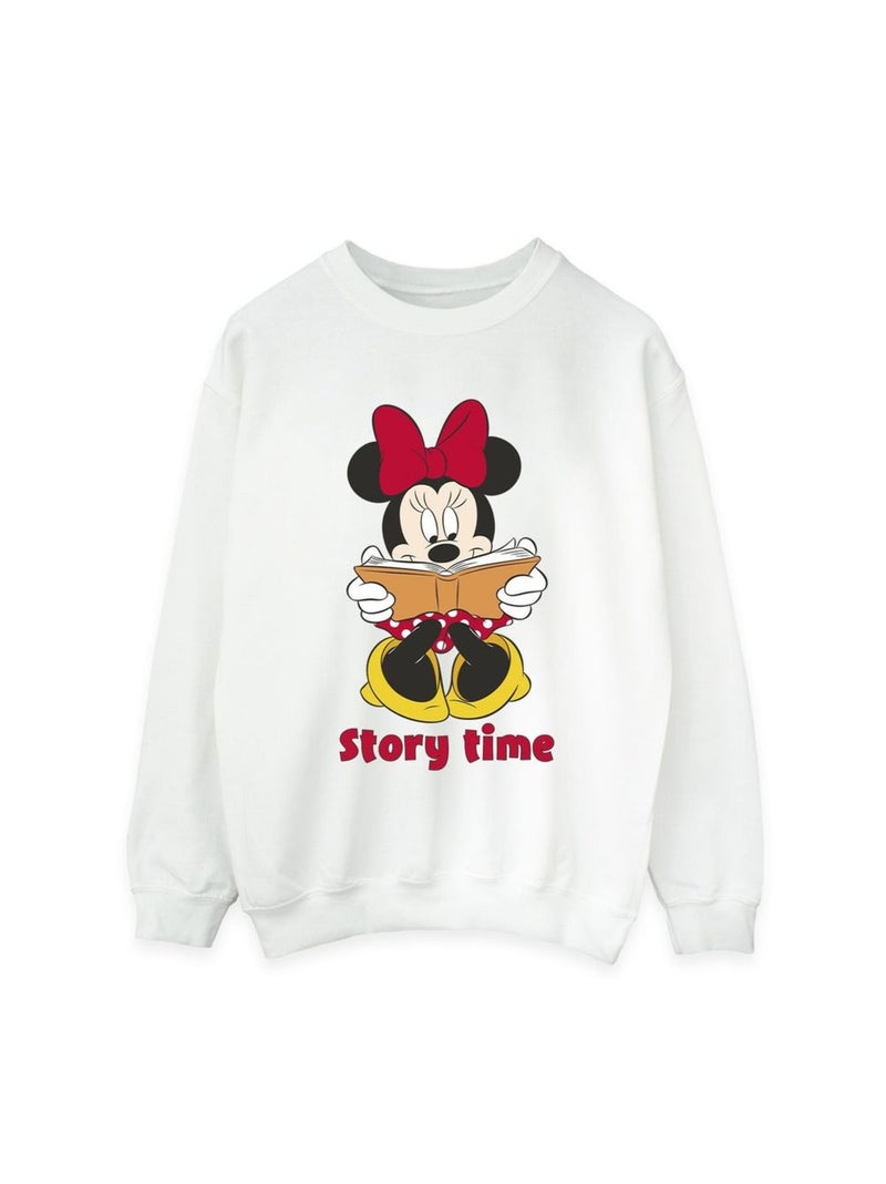Disney - Sweat STORY TIME Blanc - Kiabi