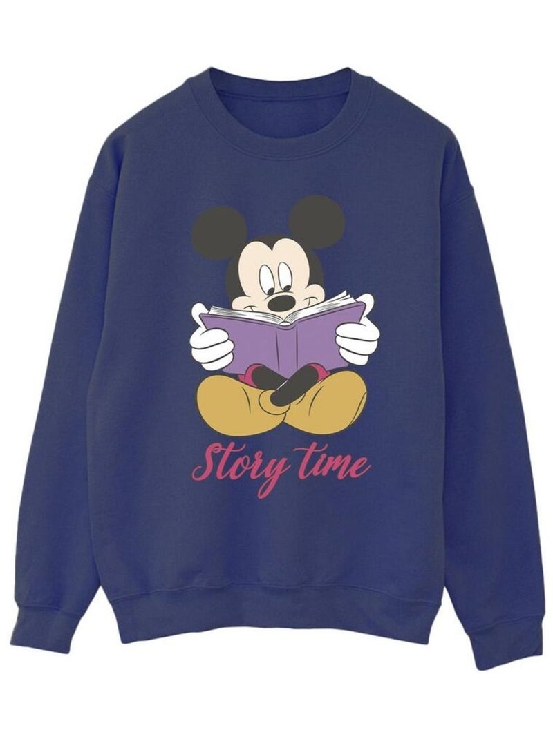Disney - Sweat STORY TIME Bleu marine - Kiabi