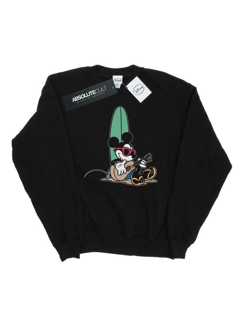 Disney - Sweat SURF AND CHILL Noir - Kiabi