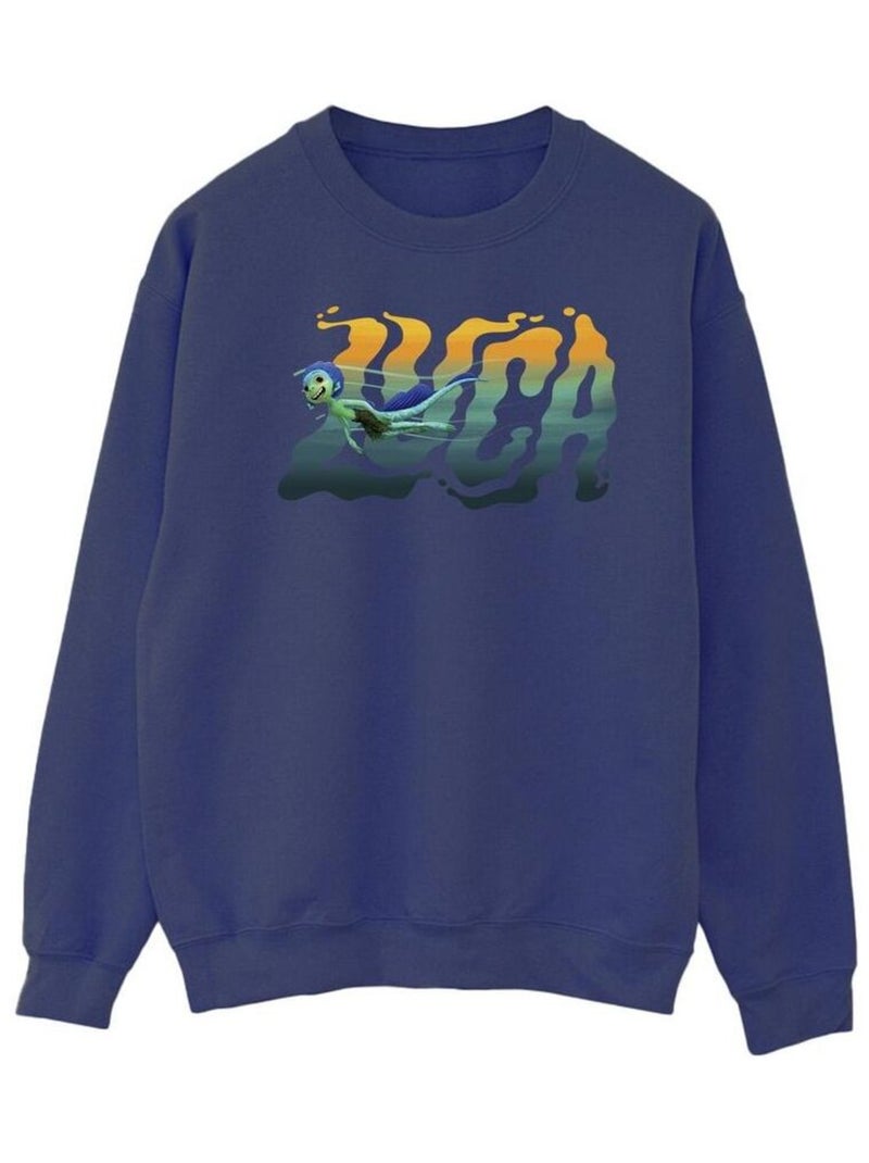 Disney - Sweat SWIM Bleu marine - Kiabi