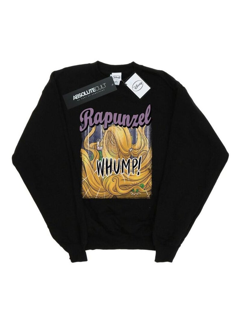 Disney - Sweat TANGLED WHUMP Noir - Kiabi