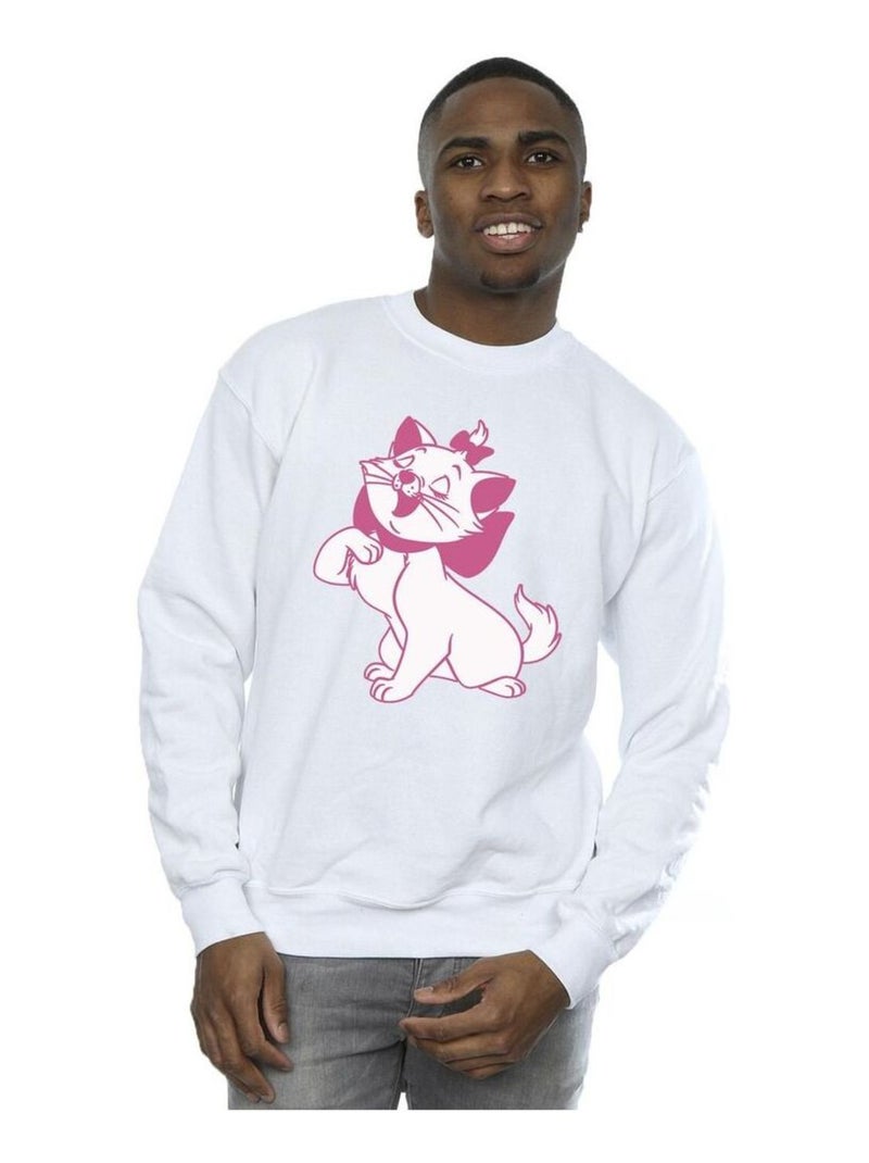 Disney - Sweat THE ARISTOCATS Blanc - Kiabi