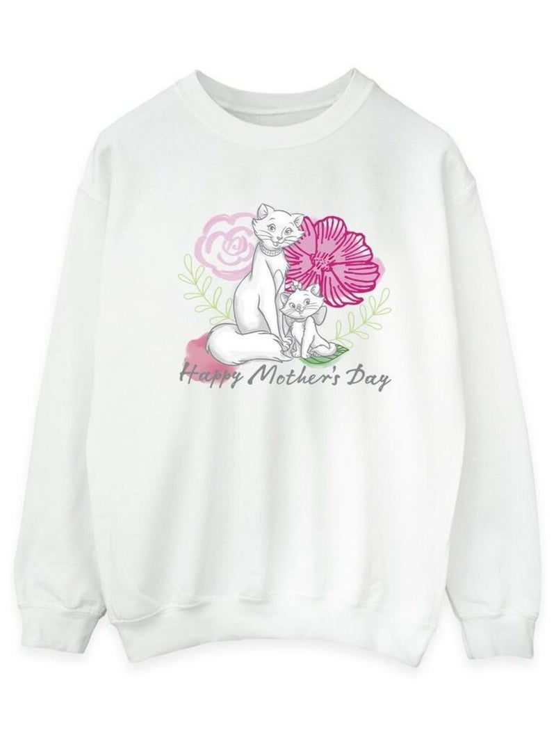 Disney - Sweat THE ARISTOCATS Blanc - Kiabi
