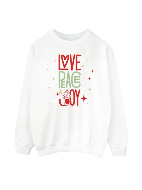 Disney - Sweat THE ARISTOCATS LOVE PEACE JOY - Kiabi