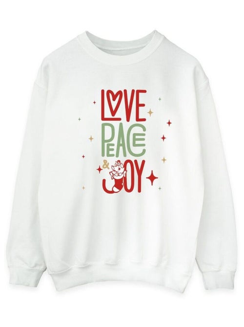 Disney - Sweat THE ARISTOCATS LOVE PEACE JOY - Kiabi
